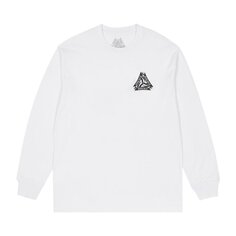 Лонгслив Palace Tribal Tri &apos;White&apos;, белый