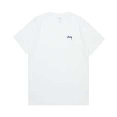 Футболка Stussy Basic Cropped &apos;White&apos;, белый