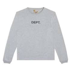 Футболка Gallery Dept. Long-Sleeve &apos;Heather Grey&apos;, серый