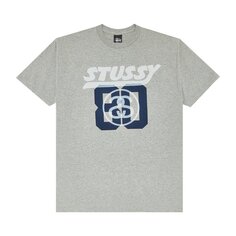 Футболка Stussy SS 80 &apos;Grey Heather&apos;, серый