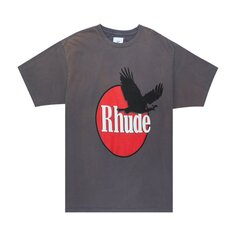 Футболка Rhude Eagle Logo &apos;Vintage Grey&apos;, серый