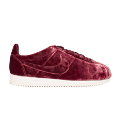 Кроссовки Nike Wmns Classic Cortez Premium &apos;Velvet Maroon&apos;, красный