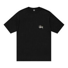 Футболка Stussy Pigment Dyed Built Tough &apos;Black&apos;, черный