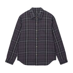 Рубашка Stussy Stones Plaid &apos;Black&apos;, черный