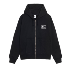 Худи Stussy x Nike Pigment Dyed Fleece Zip &apos;Black&apos;, черный