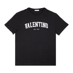 Футболка Valentino Logo Detail &apos;Black&apos;, черный