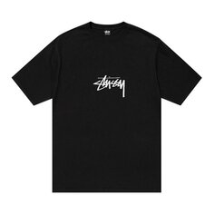 Футболка Stussy Pigment Dyed Small Stock &apos;Black&apos;, черный