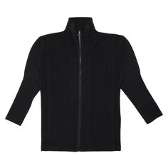 Кардиган Homme Plissé Issey Miyake Basics Zip Up &apos;Black&apos;, черный