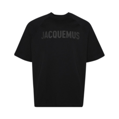 Футболка Jacquemus Le Typo &apos;Black&apos;, черный