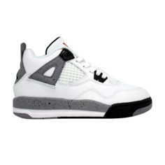 Кроссовки Air Jordan 4 Retro PS &apos;White Cement&apos; 2012, белый