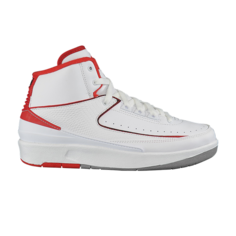 Кроссовки Air Jordan 2 Retro BG &apos;White Varsity&apos;, белый