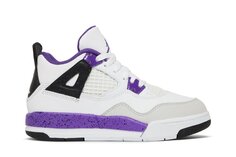 Кроссовки Air Jordan 4 Retro PS &apos;Ultraviolet&apos;, белый