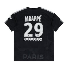 Джерси Paris Saint-Germain Pre-Owned Paris Saint-Germain Mbappé #29 Third Stadium &apos;Black&apos;, черный