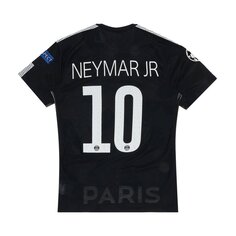 Джерси Paris Saint-Germain Pre-Owned Paris Saint-Germain Neymar Jr. #10 Third Match &apos;Black&apos;, черный