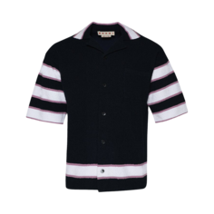 Рубашка Marni Short-Sleeve &apos;Ink&apos;, черный