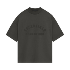 Футболка Fear Of God Essentials Fear of God Essentials Heavy Jersey Short-Sleeve &apos;Ink&apos;, черный
