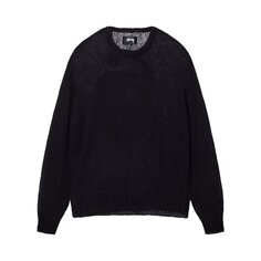 Свитер Stussy Loose Knit &apos;Black&apos;, черный