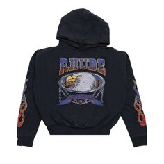 Худи Rhude Screaming Eagle &apos;Vintage Black&apos;, черный