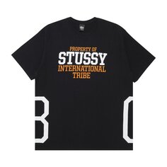 Футболка Stussy Property Of &apos;Black&apos;, черный