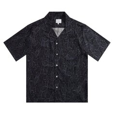 Рубашка Rhude Rayon Snake &apos;Black&apos;, черный