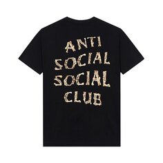 Футболка Anti Social Social Club Breaking Point &apos;Black&apos;, черный
