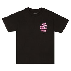 Футболка Anti Social Social Club Nevermind Short-Sleeve &apos;Black&apos;, черный