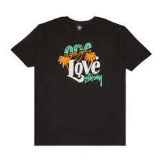 Футболка Stussy One Love Stock &apos;Black&apos;, черный