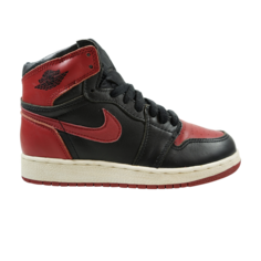 Кроссовки Air Jordan 1 Retro BG &apos;Bred&apos;, черный