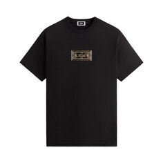 Футболка Kith Ornamental Script &apos;Black&apos;, черный