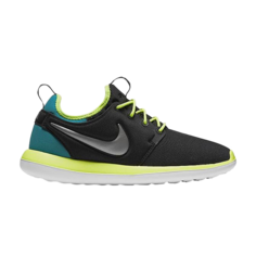 Кроссовки Nike Roshe Two GS &apos;Black Volt Teal&apos;, черный