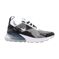 Кроссовки Nike Air Max 270 KJCRD GS &apos;Black White Grey&apos;, черный