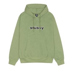 Худи Stussy SS-Link &apos;Moss&apos;, зеленый