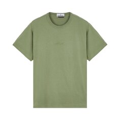 Футболка Stone Island Basic &apos;Sage&apos;, зеленый