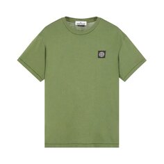 Футболка Stone Island Logo Patch &apos;Sage&apos;, зеленый