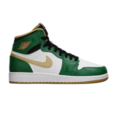 Кроссовки Air Jordan 1 Retro High OG GS &apos;Celtics&apos;, зеленый