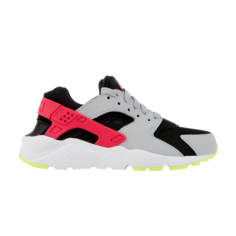 Кроссовки Nike Huarache Run GS &apos;Black Rush Pink Grey&apos;, розовый