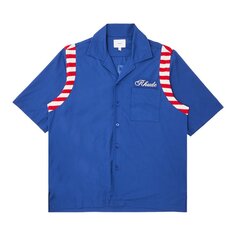 Рубашка Rhude American Spirit Poplin &apos;Navy&apos;, синий