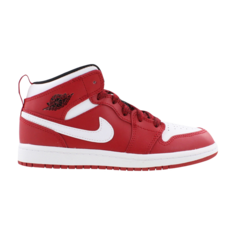 Кроссовки Air Jordan 1 Retro Mid BP &apos;Gym Red&apos;, красный