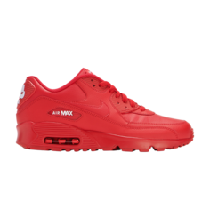 Кроссовки Nike Air Max 90 Leather GS &apos;University Red&apos;, красный