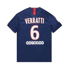 Джерси Paris Saint-Germain Pre-Owned Paris Saint-Germain Verratti #6 Home Stadium &apos;Navy&apos;, синий