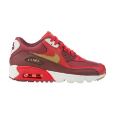 Кроссовки Nike Air Max 90 Leather GS &apos;Red Gold&apos;, красный