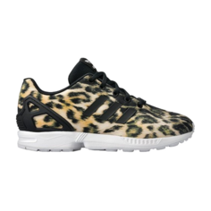 Кроссовки Adidas ZX Flux J &apos;Leopard&apos;, коричневый