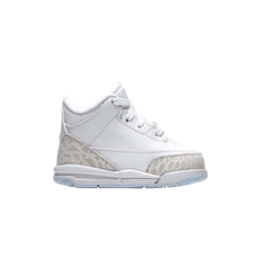 Кроссовки Air Jordan 3 Retro TD &apos;Triple White&apos;, белый
