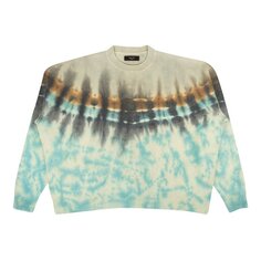 Свитер Amiri Tie Dye Knit Crewneck &apos;Blue&apos;, синий