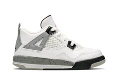 Кроссовки Air Jordan 4 Retro OG TD &apos;White Cement&apos; 2016, белый