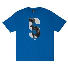 Футболка Stussy S Dino &apos;Blue&apos;, синий