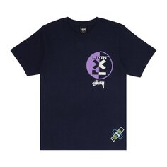 Футболка Stussy Power &apos;Navy&apos;, синий