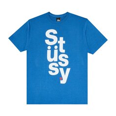Футболка Stussy Stack &apos;Royal Blue&apos;, синий