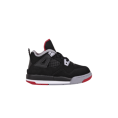 Кроссовки Air Jordan 4 Retro TD &apos;Bred&apos; 2012, черный