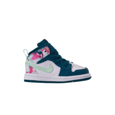 Кроссовки Air Jordan 1 Mid TD &apos;Green Abyss Frosted Spruce&apos;, зеленый